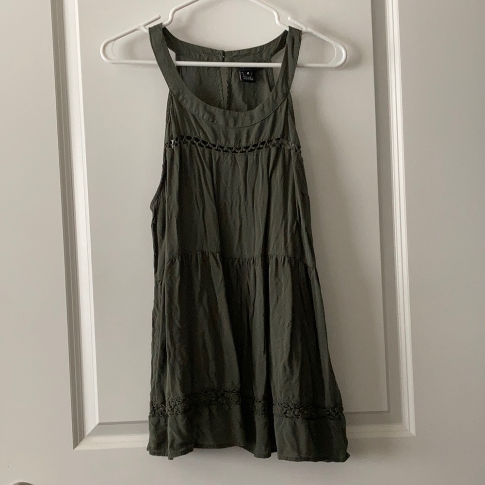 Torrid olive goddess top size 0